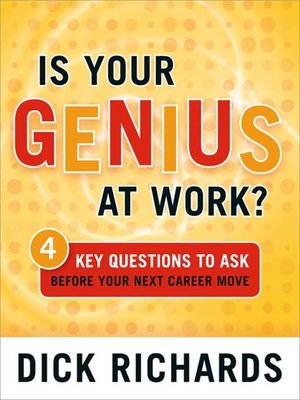 cover image of Is Your Genius at Work?